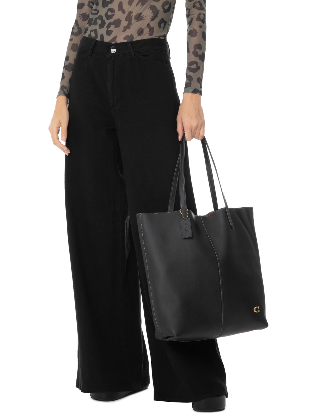Bolsa Feminina North Tote Preto Coach