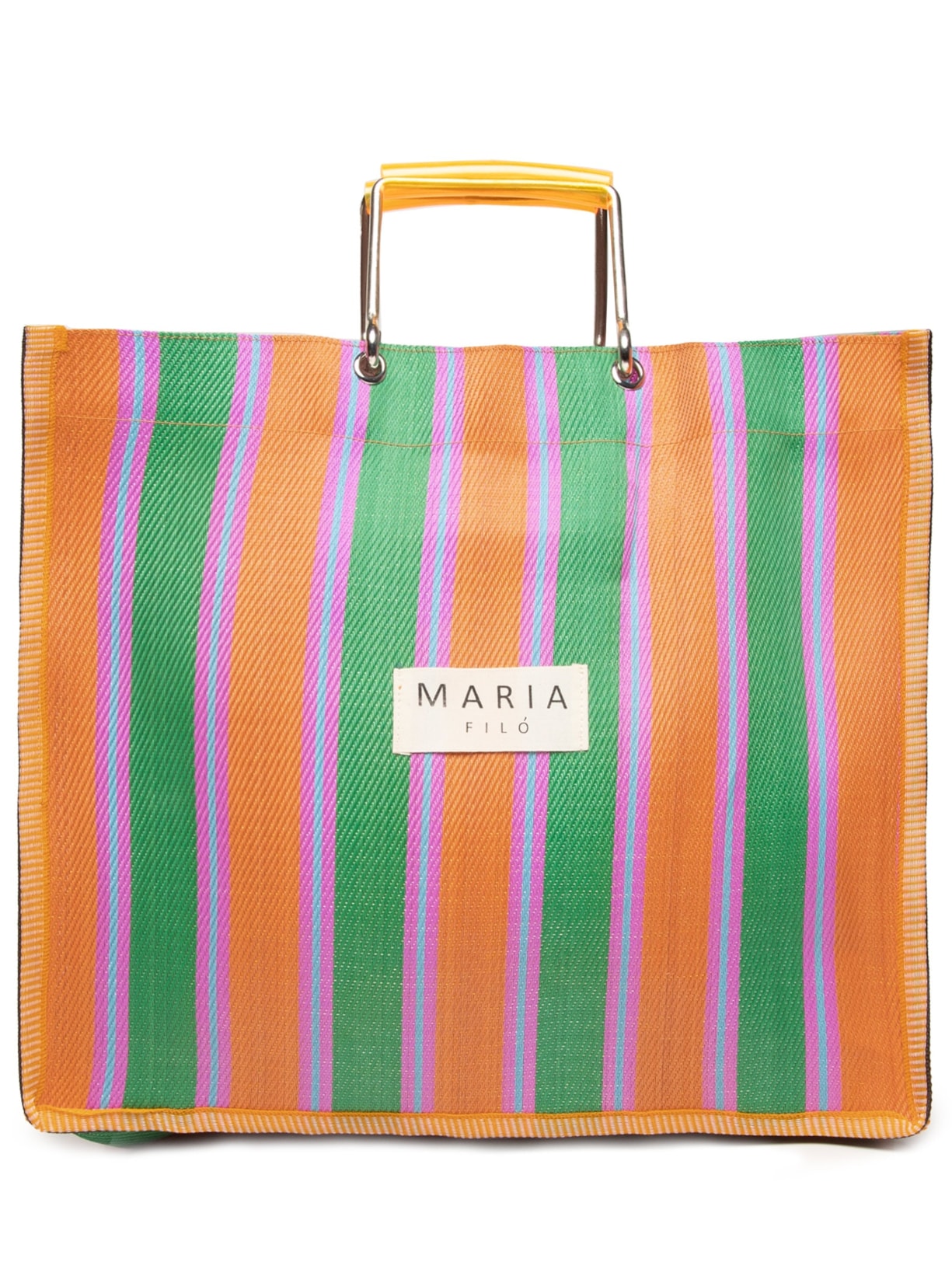 Bolsa Feminina Nylon Alças De Metal - Verde