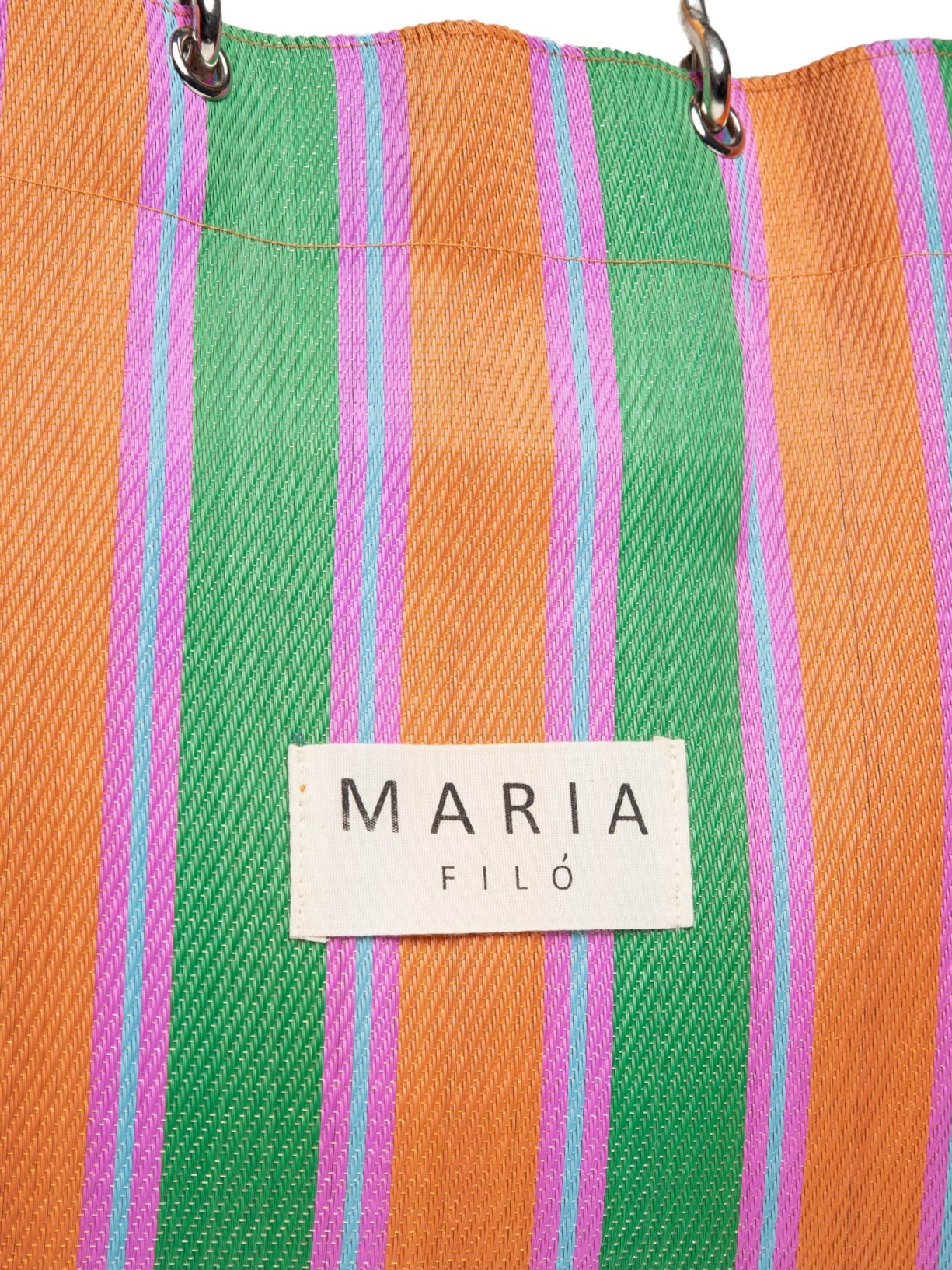 Bolsa Feminina Nylon Alças De Metal Verde Maria Filó