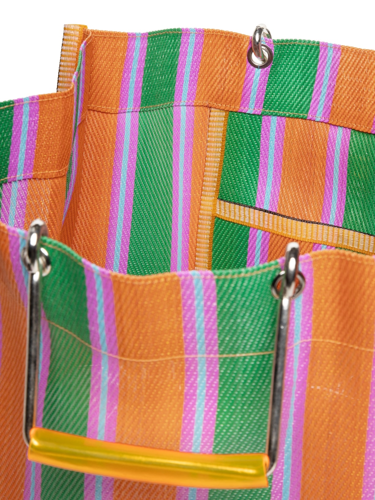 Bolsa Feminina Nylon Alças De Metal Verde Maria Filó