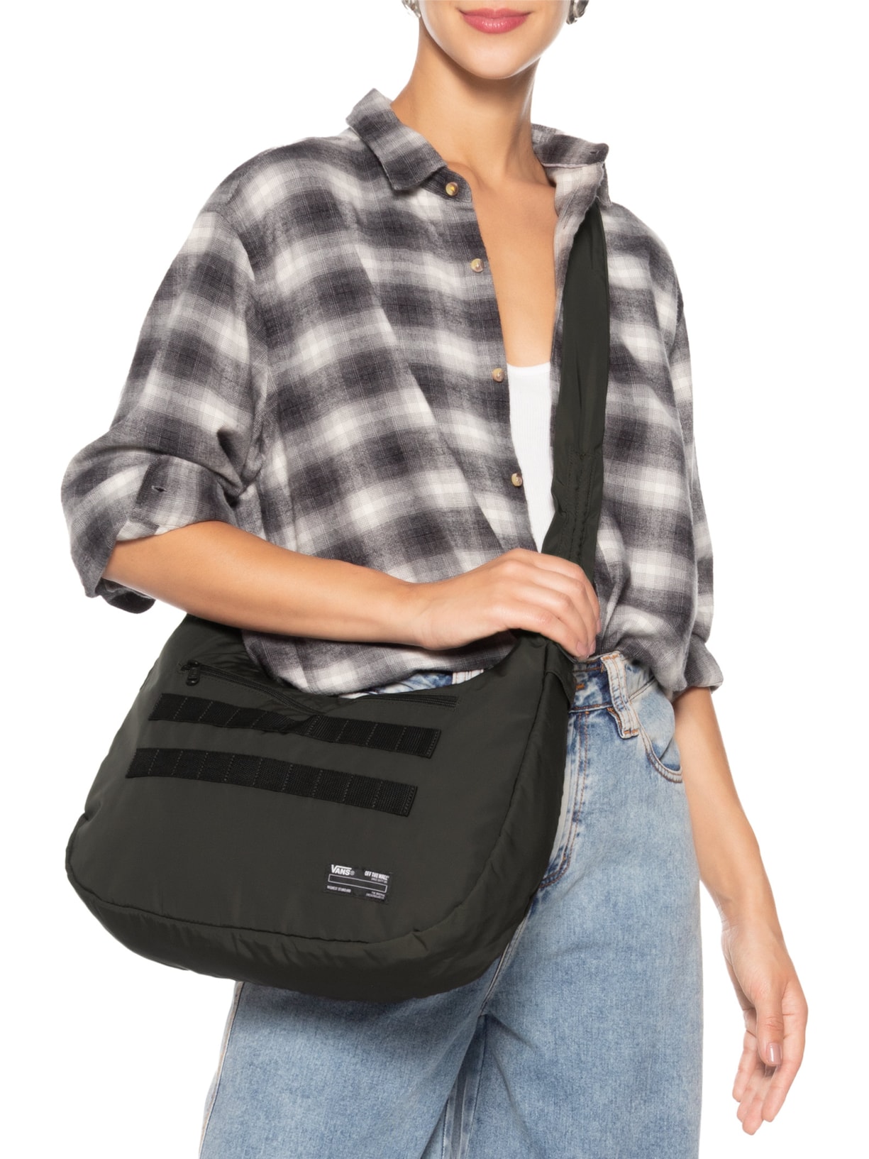 Bolsa Feminina Offshoot Messenger Marrom Vans