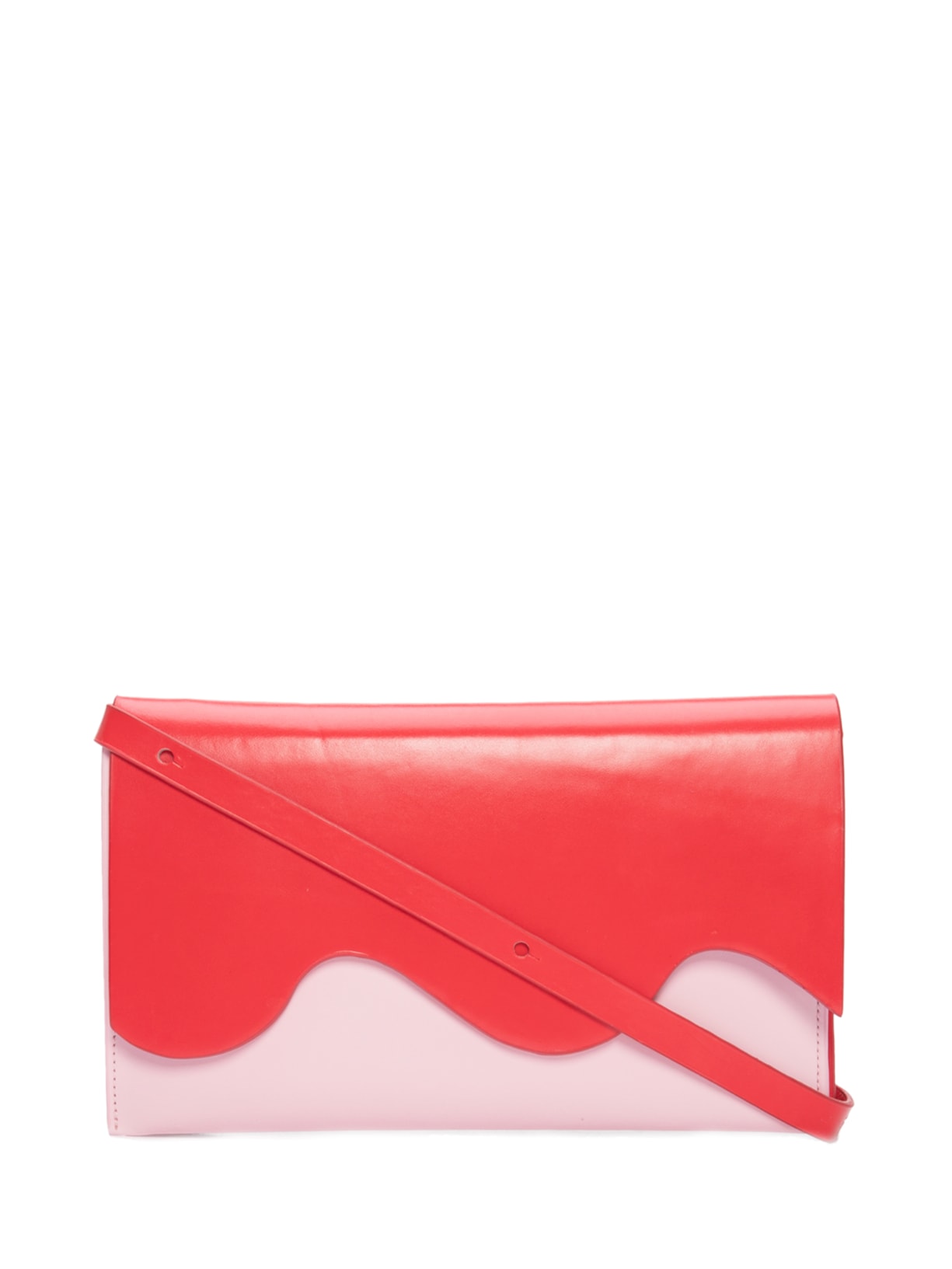 Bolsa Feminina Ondulada Fired Red/orchid - Vermelho