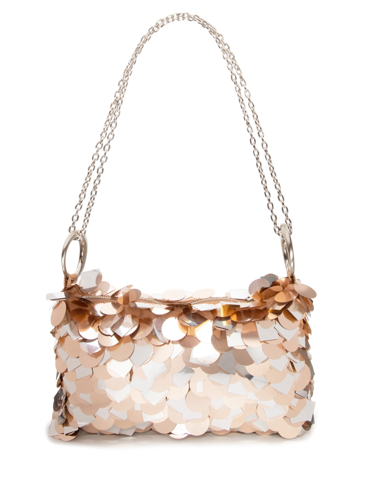 Bolsa Feminina Paetê Fernanda - Bege