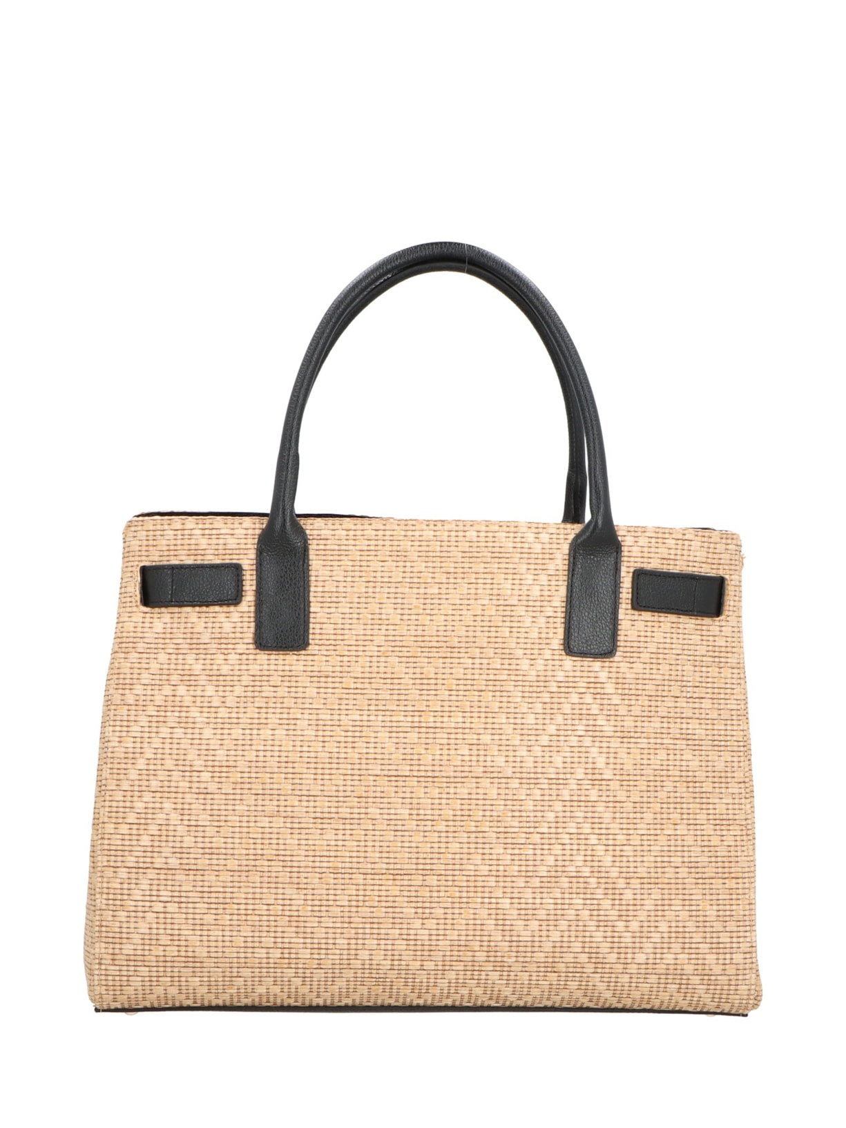 Bolsa Feminina Palha Tulum Natural Viena Bege Luiza Barcelos