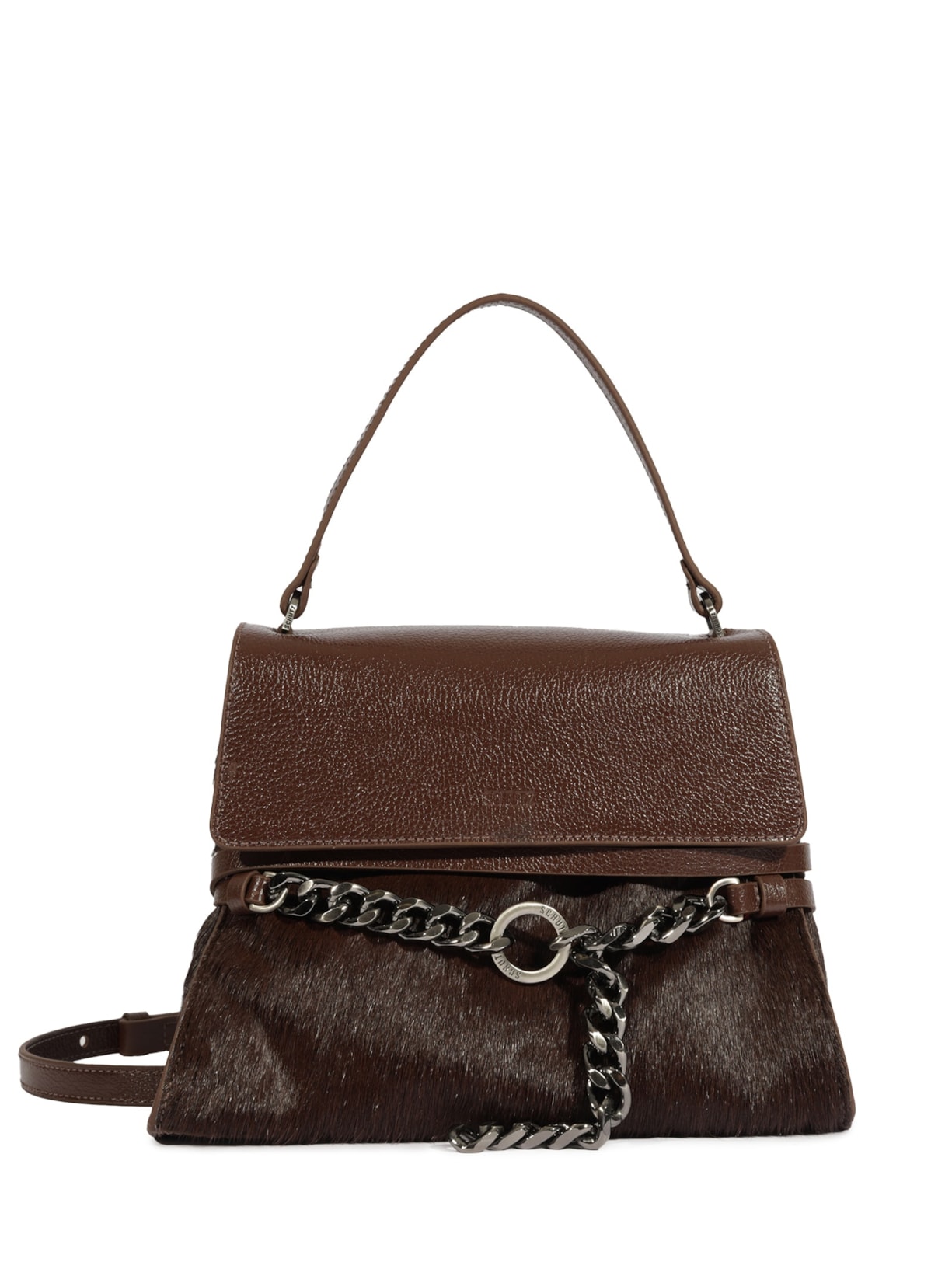 Bolsa Feminina Pele - Marrom