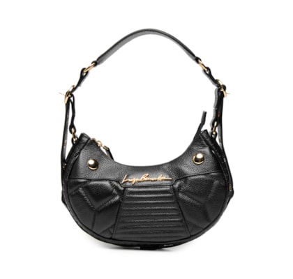 Bolsa Feminina Pequena Baguete Viena - Preto