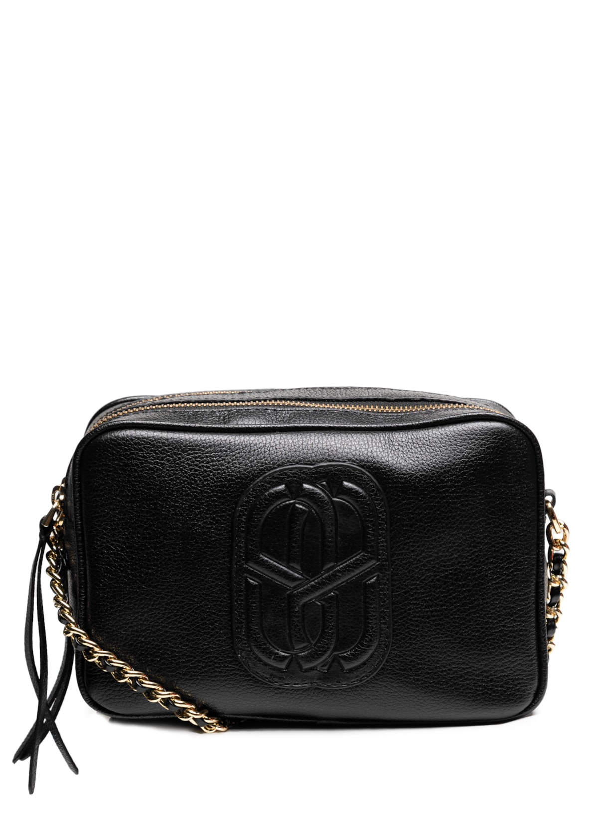 Bolsa Feminina Pequena Belle Couro - Preto