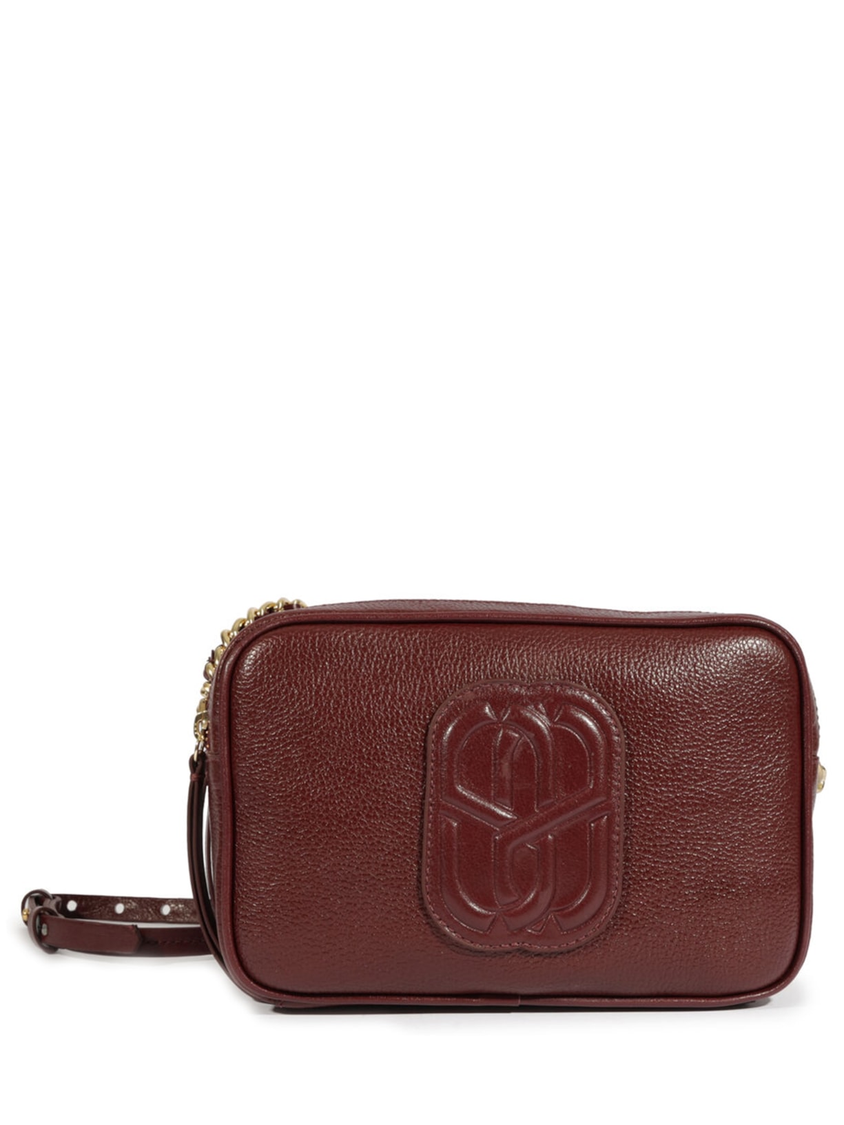 Bolsa Feminina Pequena Belle Couro - Vinho