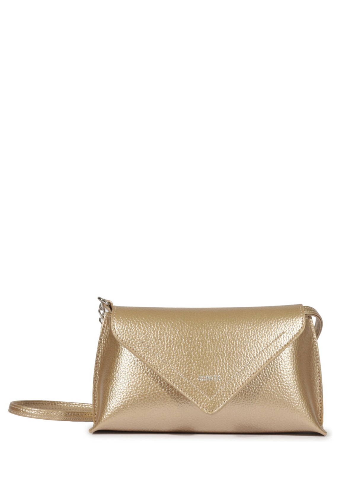 Bolsa Feminina Pequena Big Floater Platino Pero - Dourado