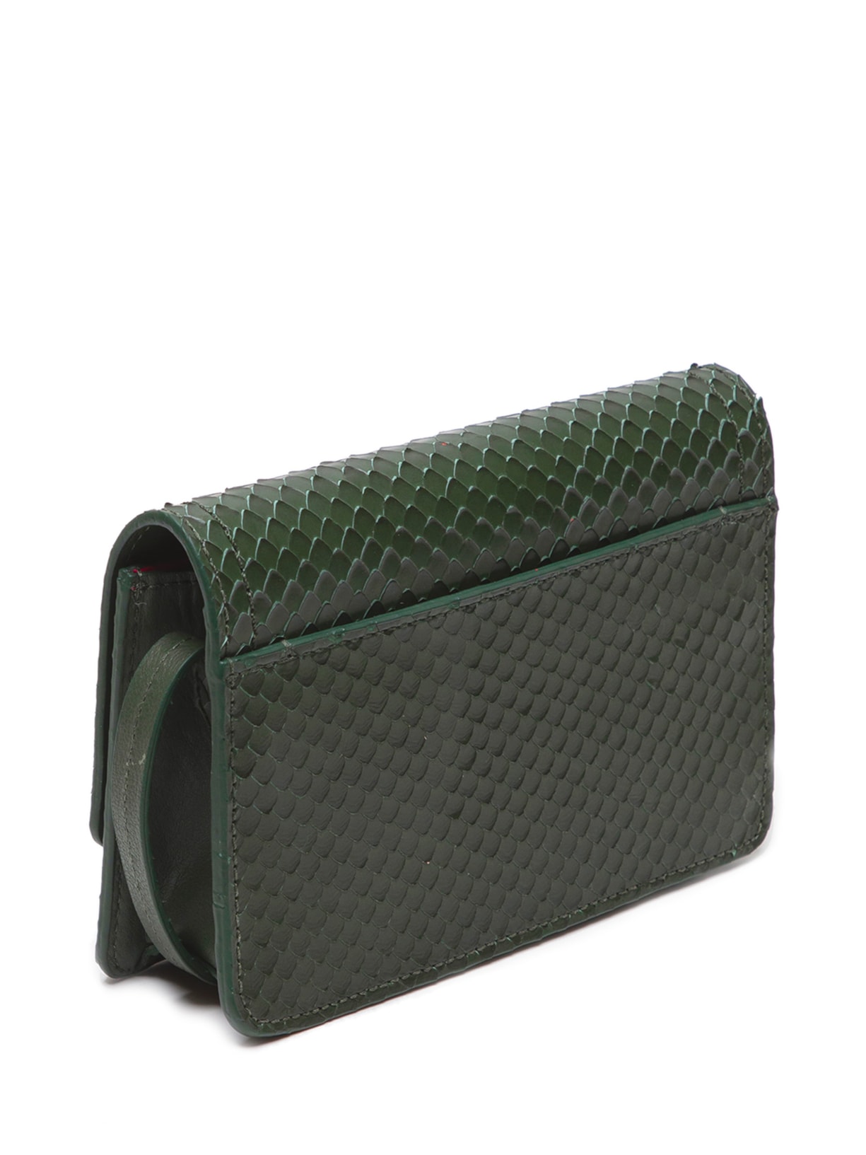 Bolsa Feminina Pequena Brisna Con Verde Schutz