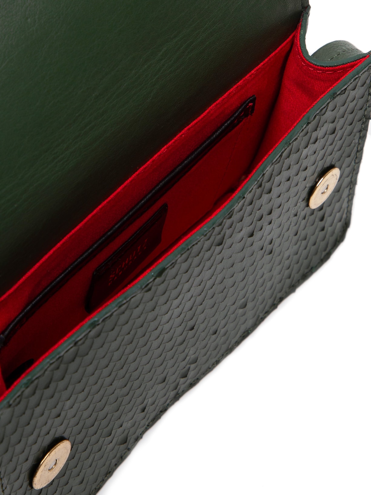 Bolsa Feminina Pequena Brisna Con Verde Schutz