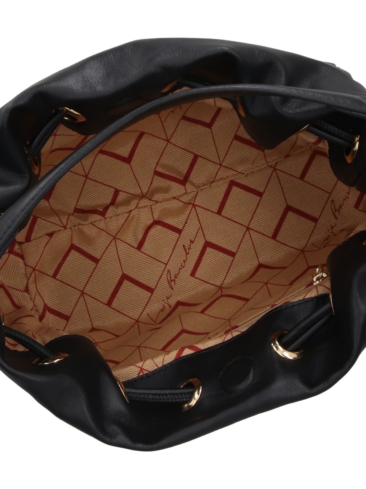 Bolsa Feminina Pequena Bucket Preto Luiza Barcelos