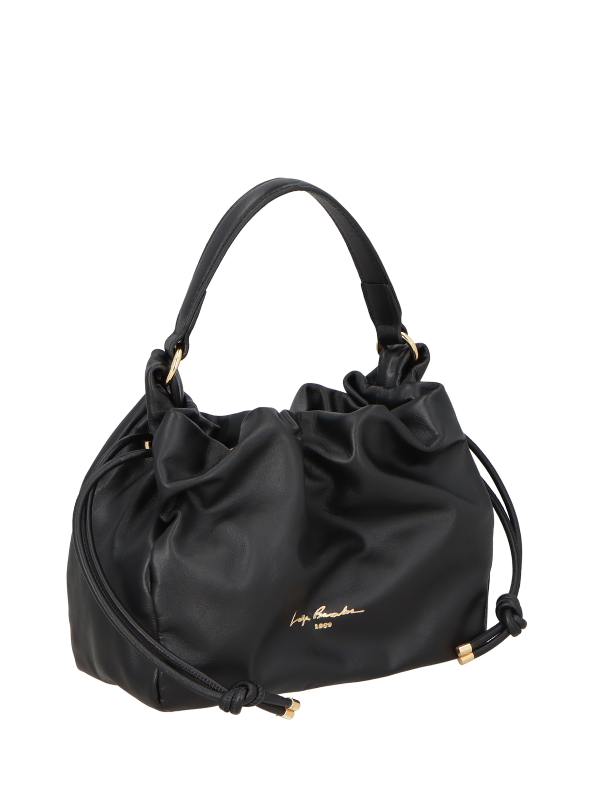 Bolsa Feminina Pequena Bucket Preto Luiza Barcelos