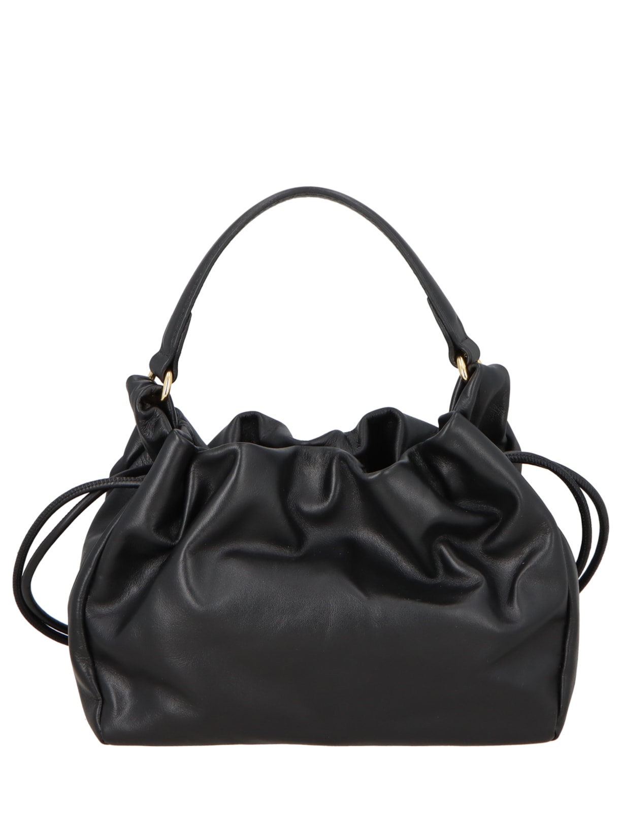 Bolsa Feminina Pequena Bucket Preto Luiza Barcelos