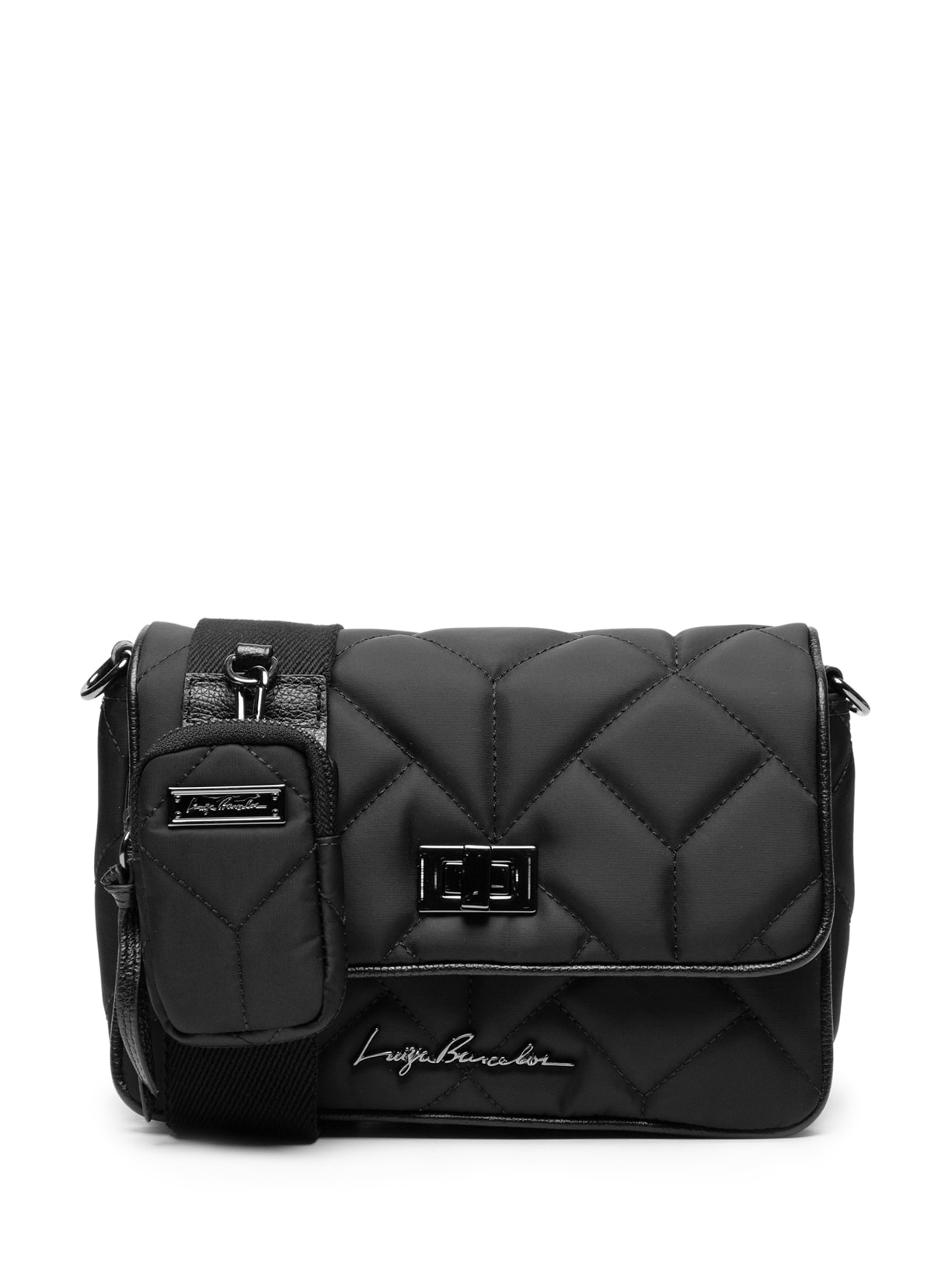 Bolsa Feminina Pequena Clássica Nylon - Preto