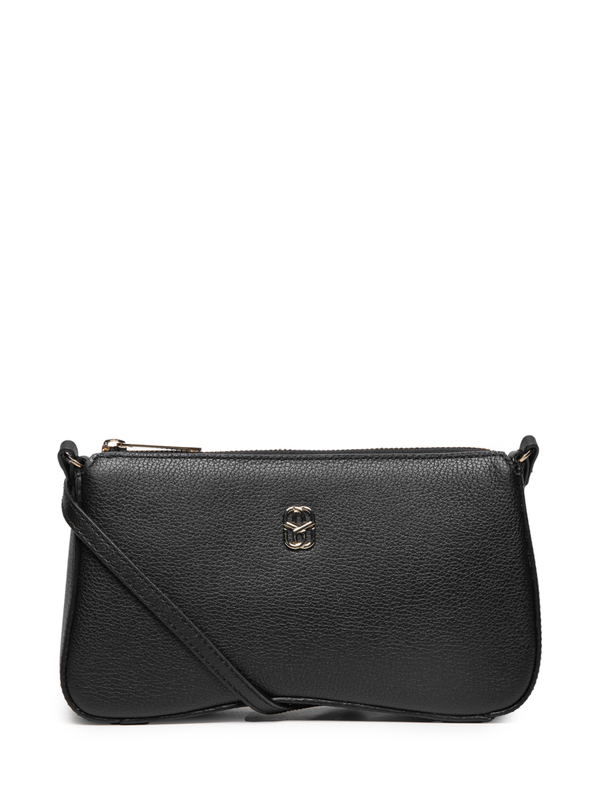 Bolsa Feminina Pequena Cloud Leather - Preto
