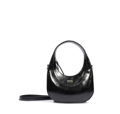 Bolsa Feminina Pequena Couro - Preto