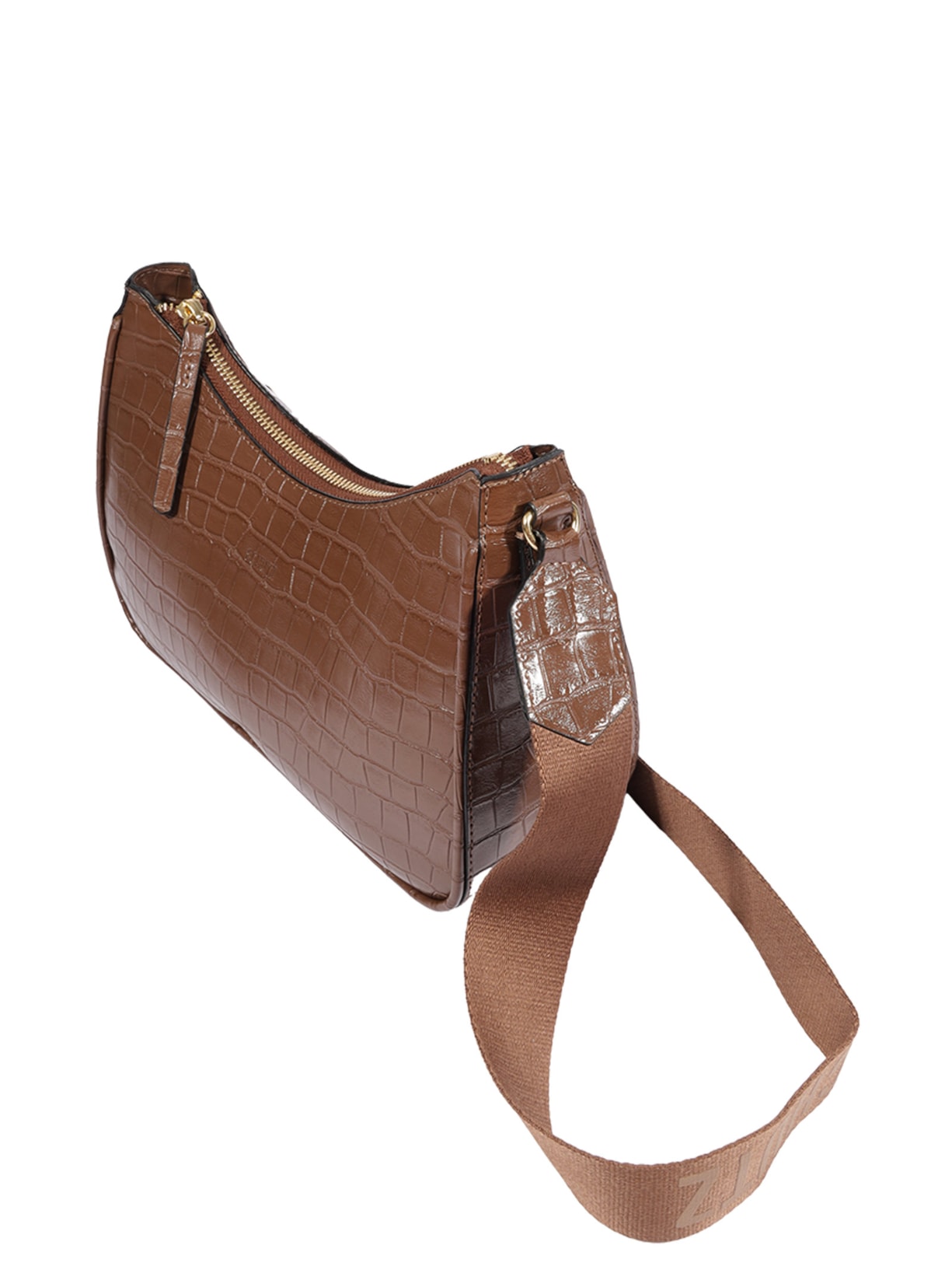 Bolsa Feminina Pequena Crocodiles Othe Marrom Schutz