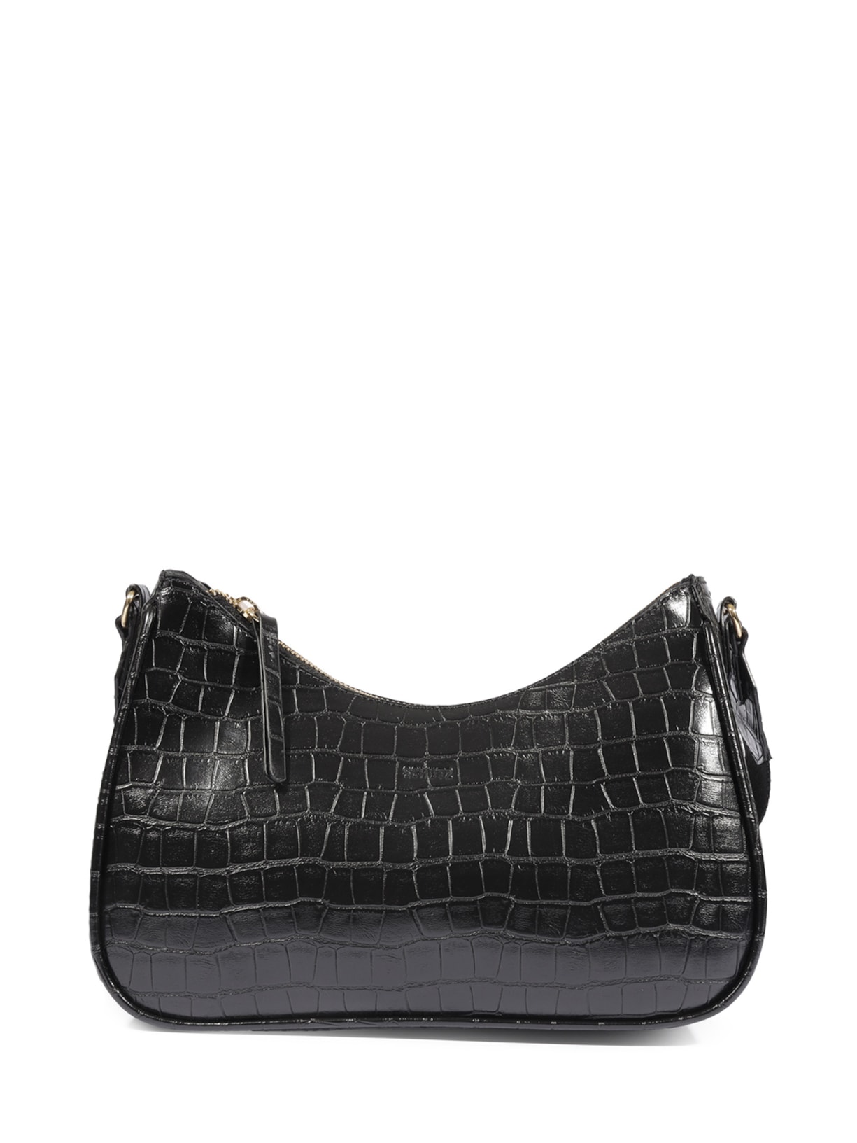 Bolsa Feminina Pequena Crocodiles Othe Preto Schutz