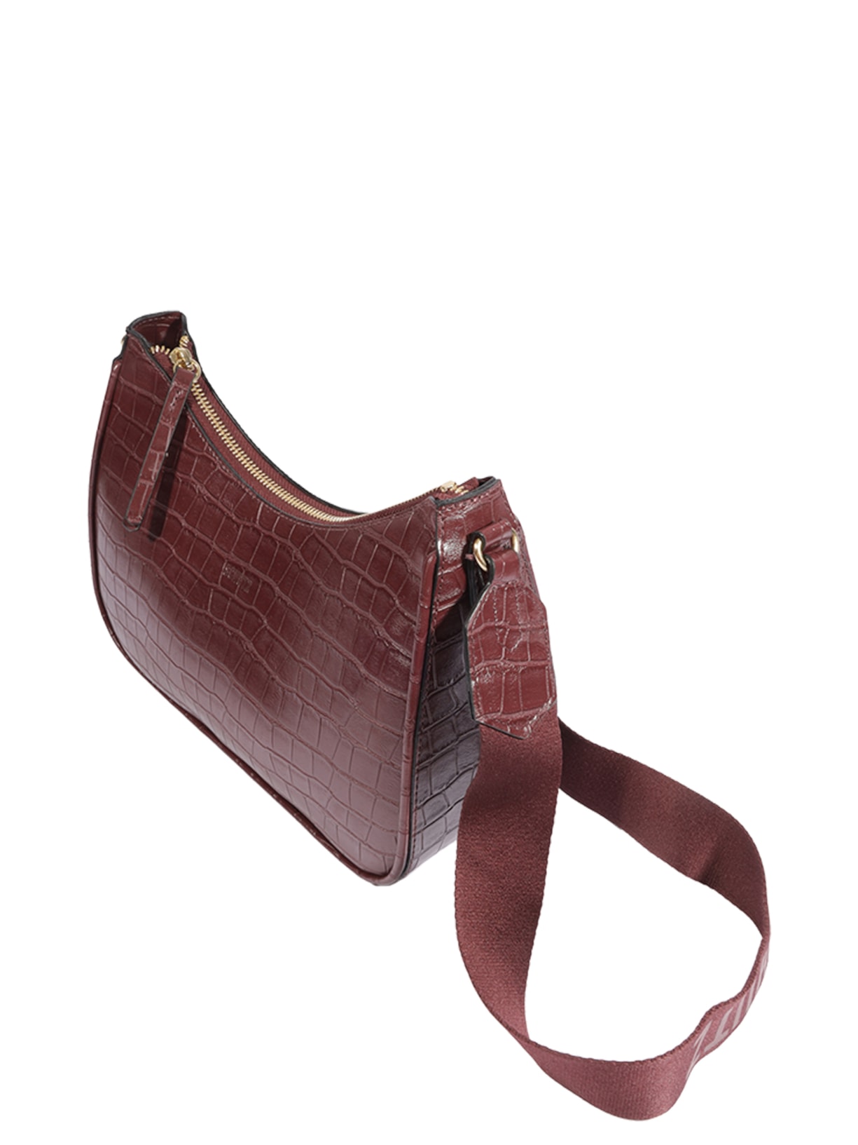 Bolsa Feminina Pequena Crocodiles Othe Vermelho Schutz