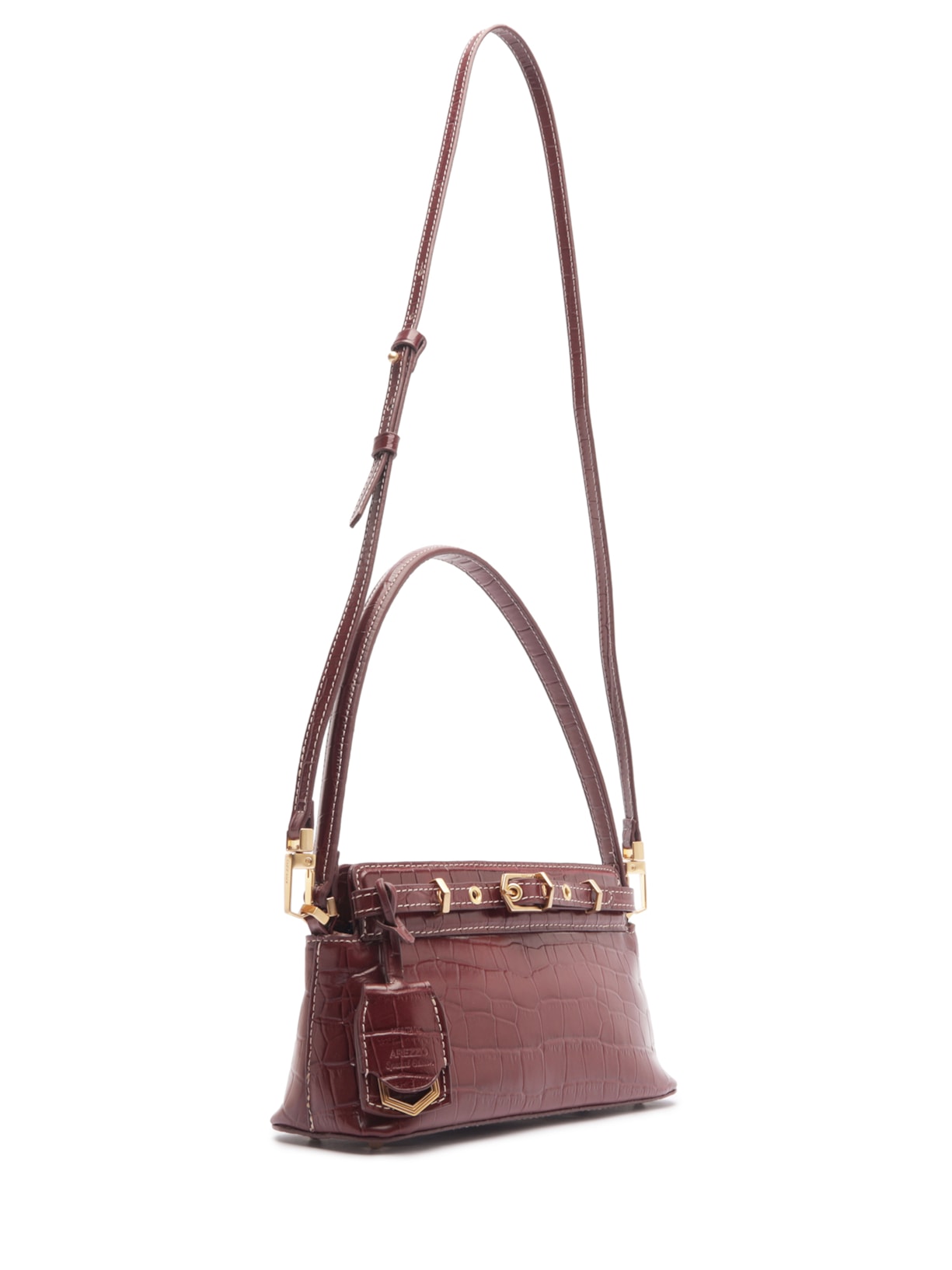 Bolsa Feminina Pequena de Ombro Vermelho Arezzo