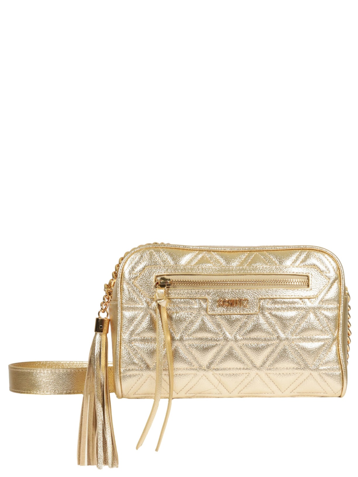 Bolsa Feminina Pequena Easy Fly Metal - Dourado