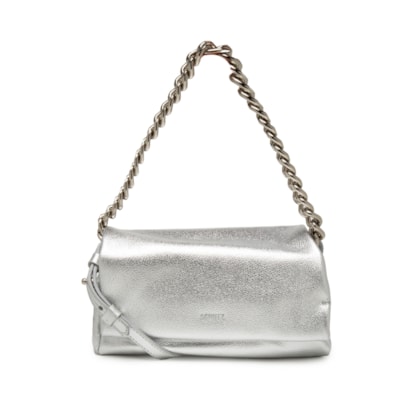 Bolsa Feminina Pequena Easy Fly Metal - Prateado