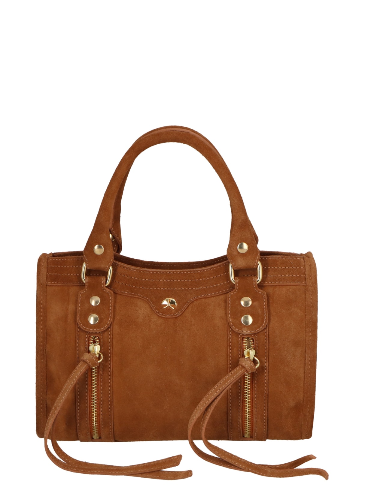 Bolsa Feminina Pequena Em Couro - Marrom