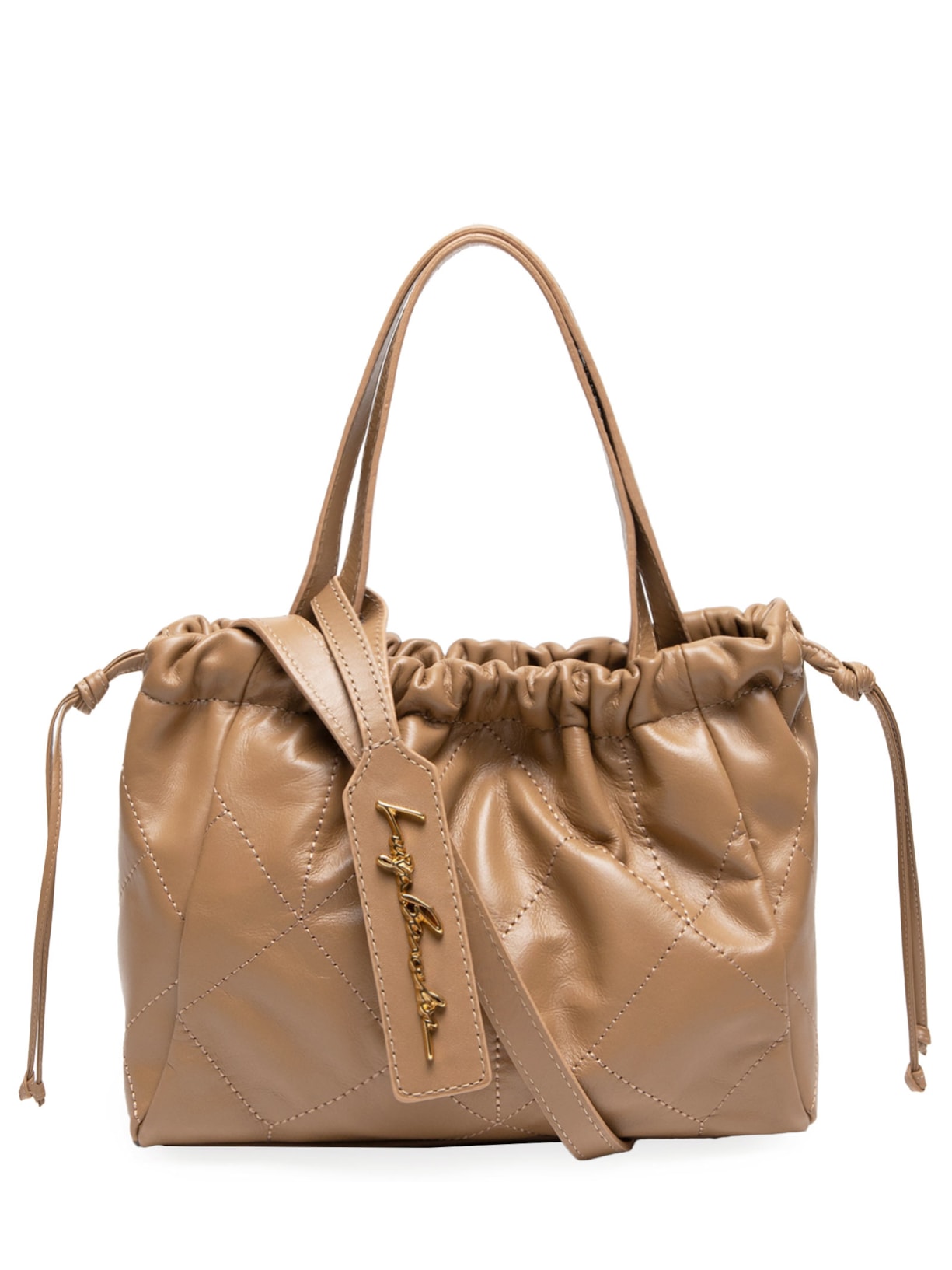 Bolsa Feminina Pequena Estilo Boho Em Couro - Marrom