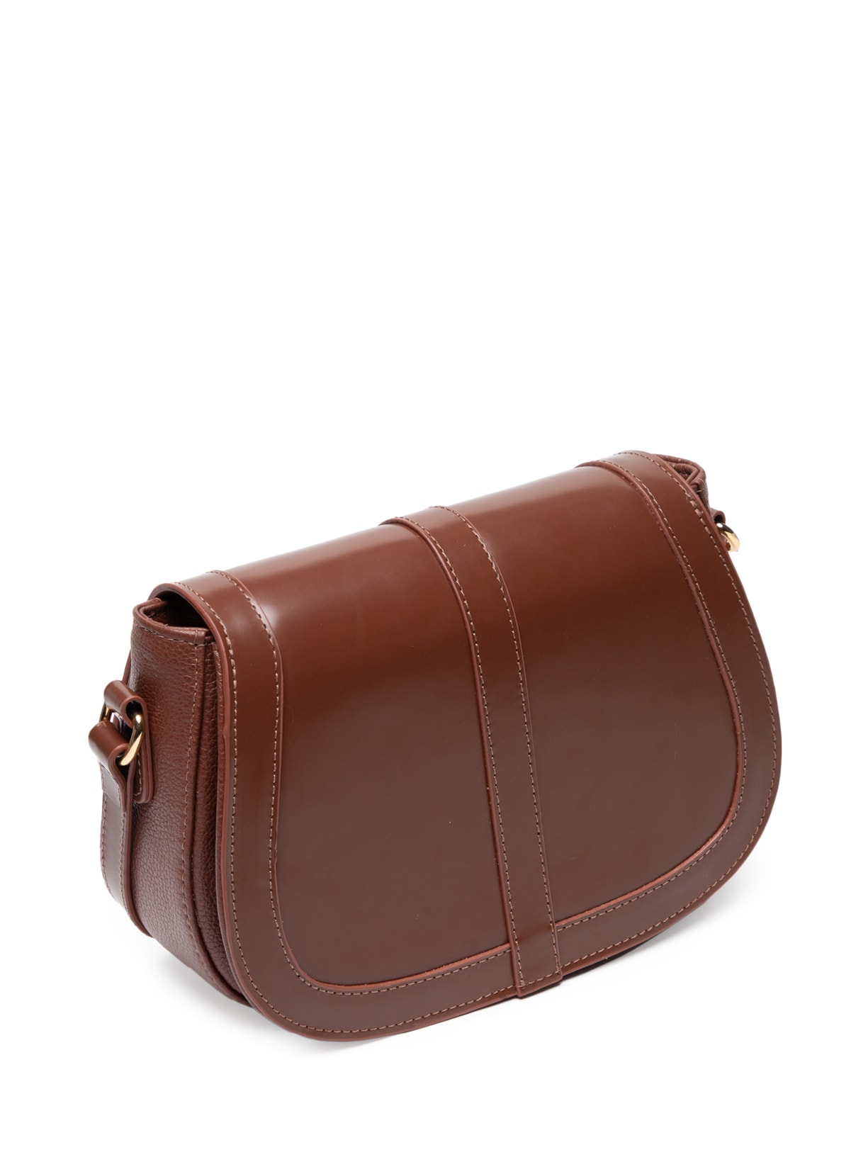 Bolsa Feminina Pequena Estruturada Marrom Luiza Barcelos