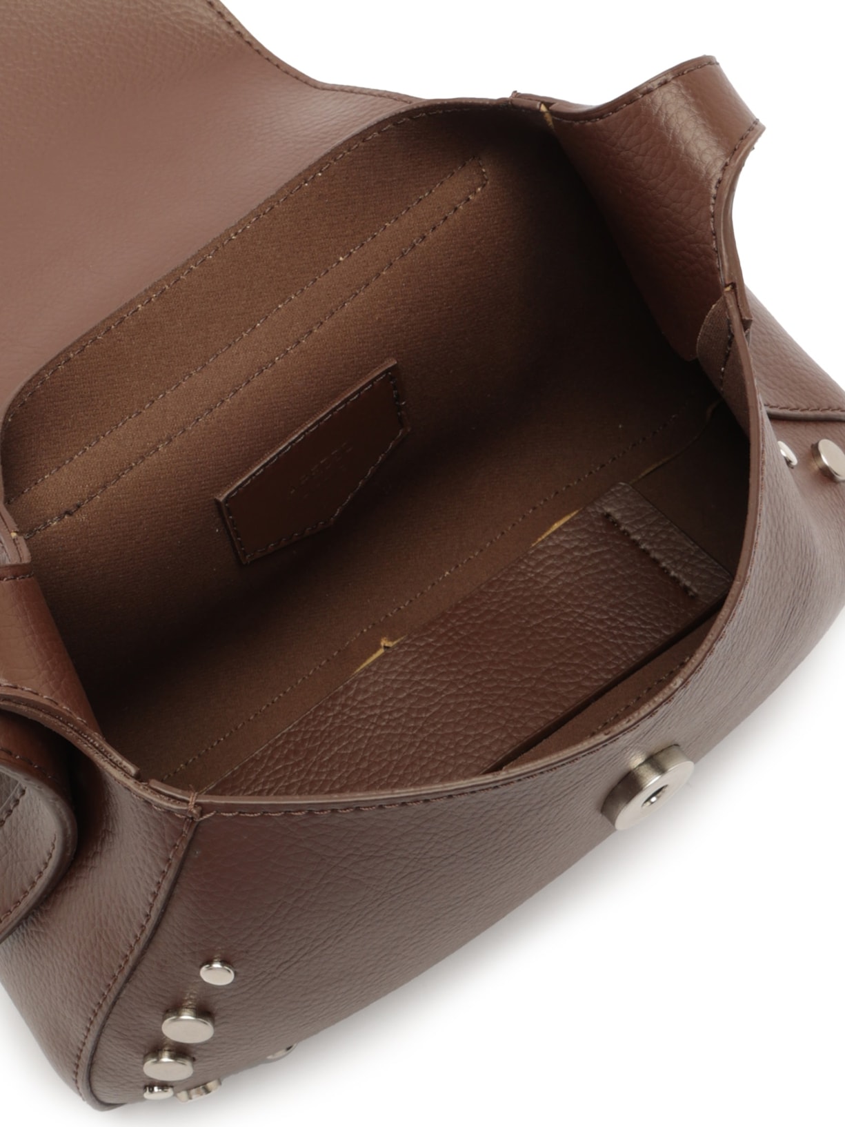 Bolsa Feminina Pequena Floa Sof Marrom Arezzo