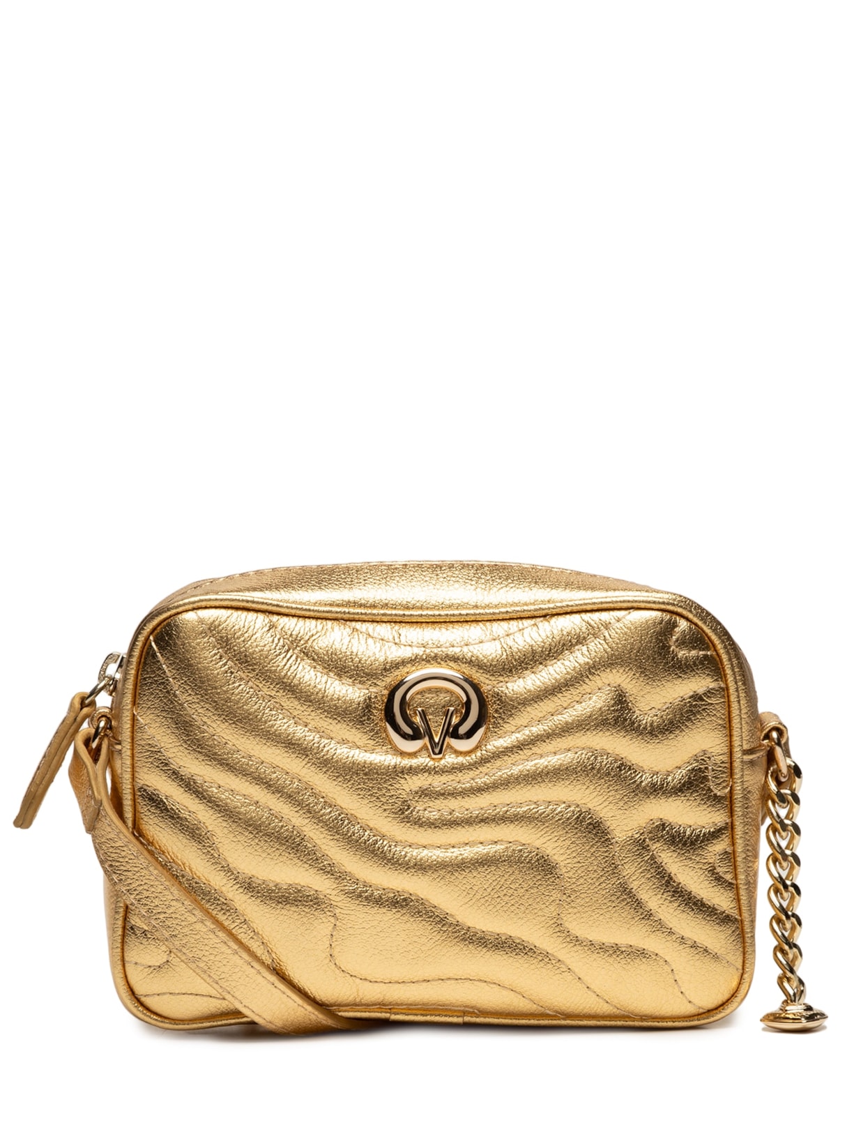 Bolsa Feminina Pequena Floater Canada - Dourado