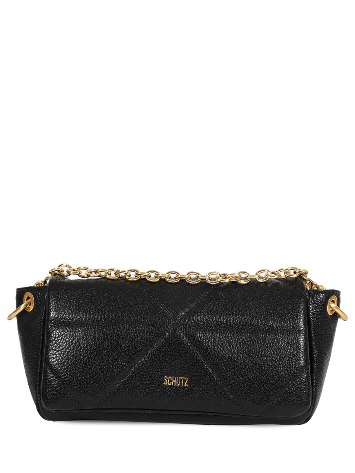 Bolsa Feminina Pequena Floater Smooth - Preto
