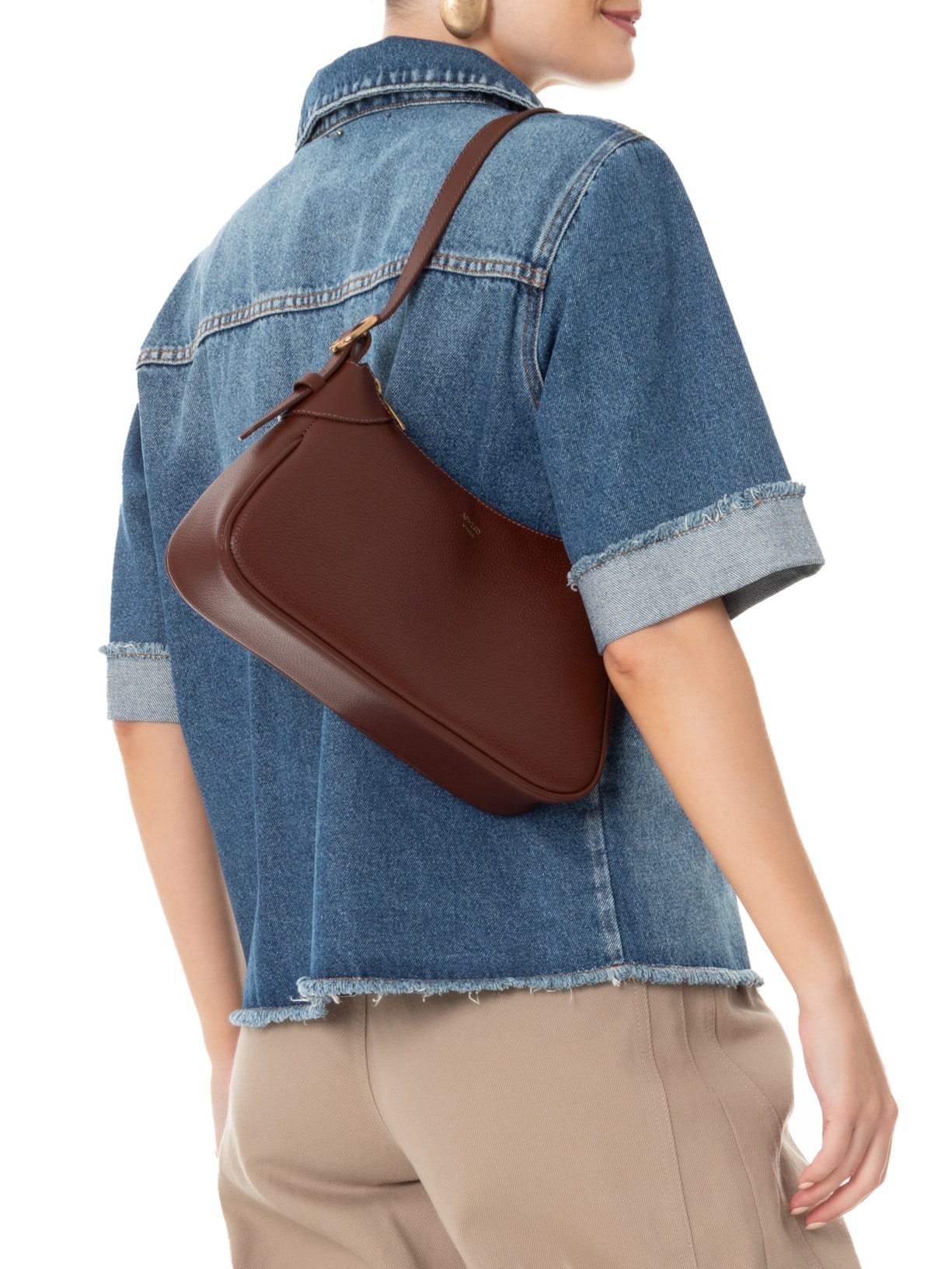 Bolsa Feminina Pequena Marrom Arezzo