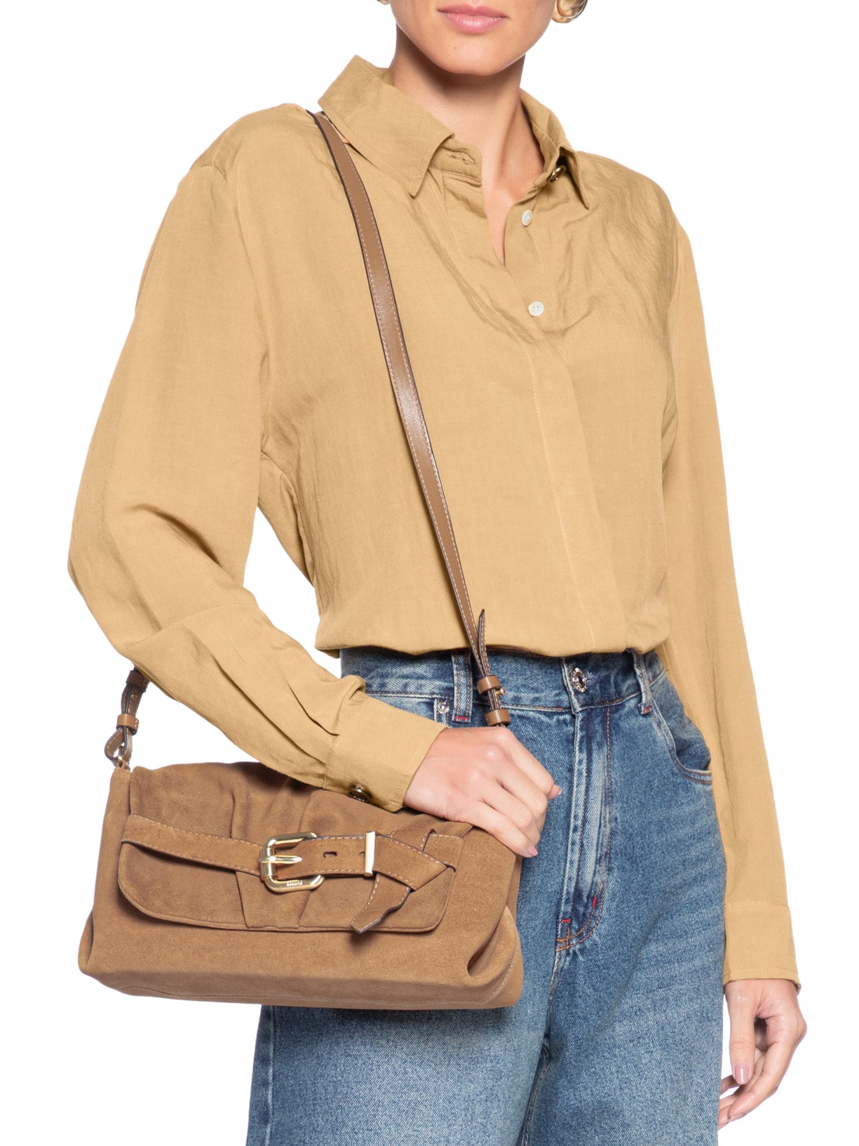 Bolsa Feminina Pequena Marrom Schutz