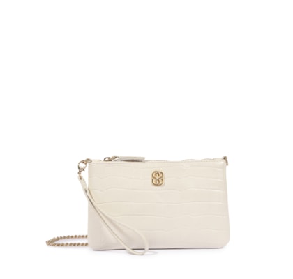 Bolsa Feminina Pequena Napa Fl - Branco