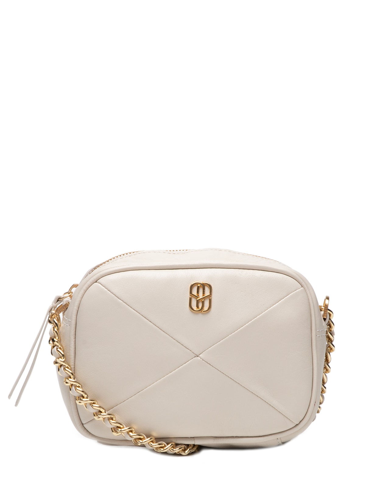 Bolsa Feminina Pequena Napa Glove - Off White