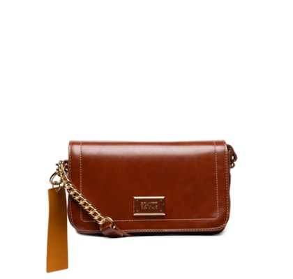 Bolsa Feminina Pequena Napa Madrid - Marrom