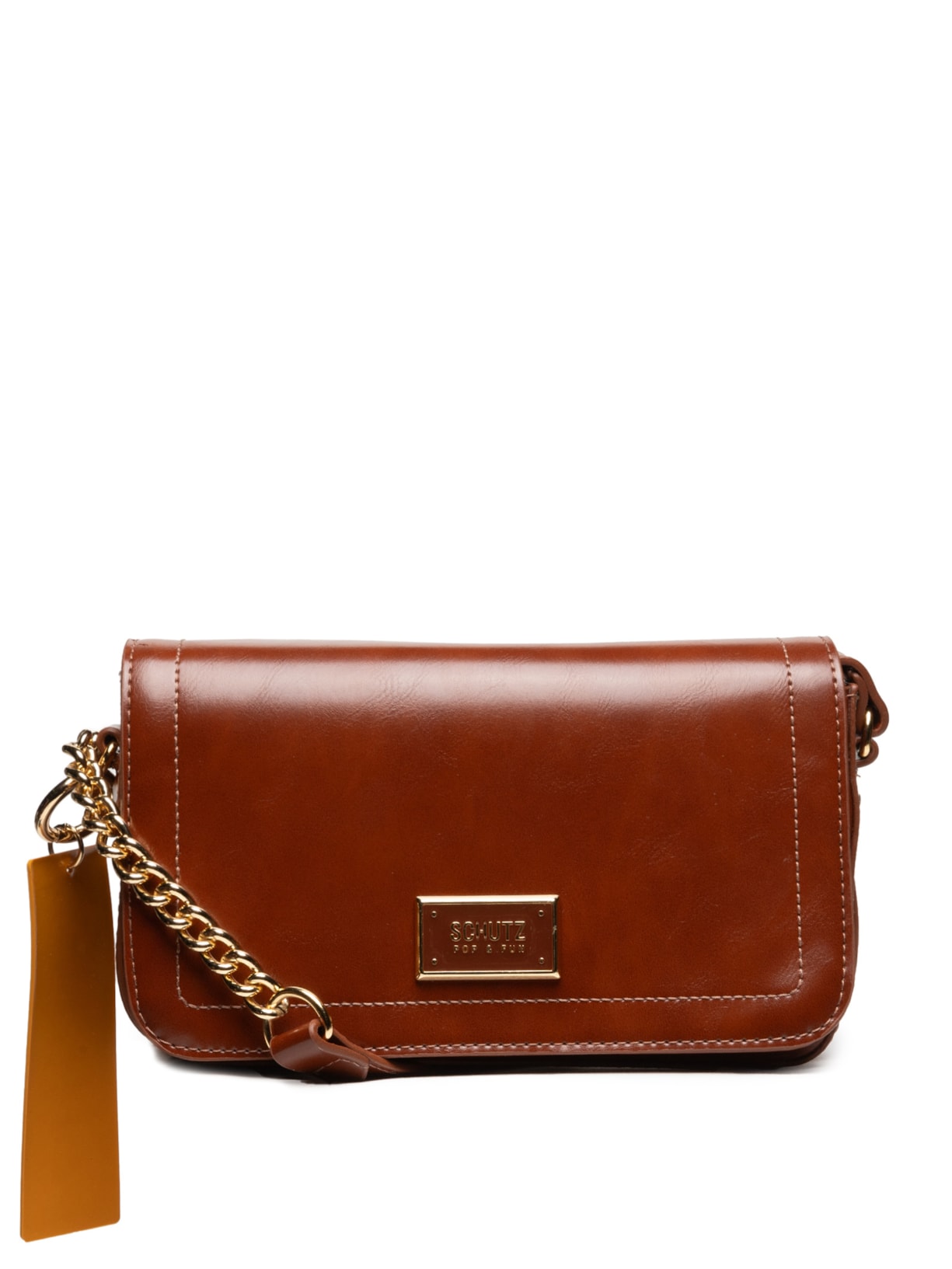 Bolsa Feminina Pequena Napa Madrid - Marrom