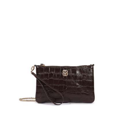 Bolsa Feminina Pequena Napa - Marrom