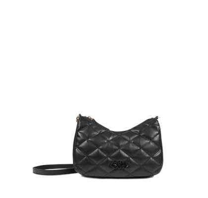 Bolsa Feminina Pequena Napa Paris Tecno - Preto
