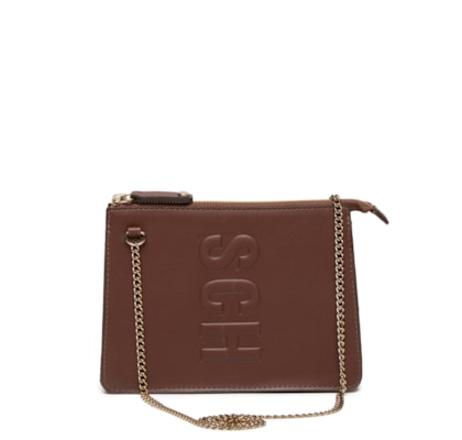 Bolsa Feminina Pequena Napa Premiatto - Marrom