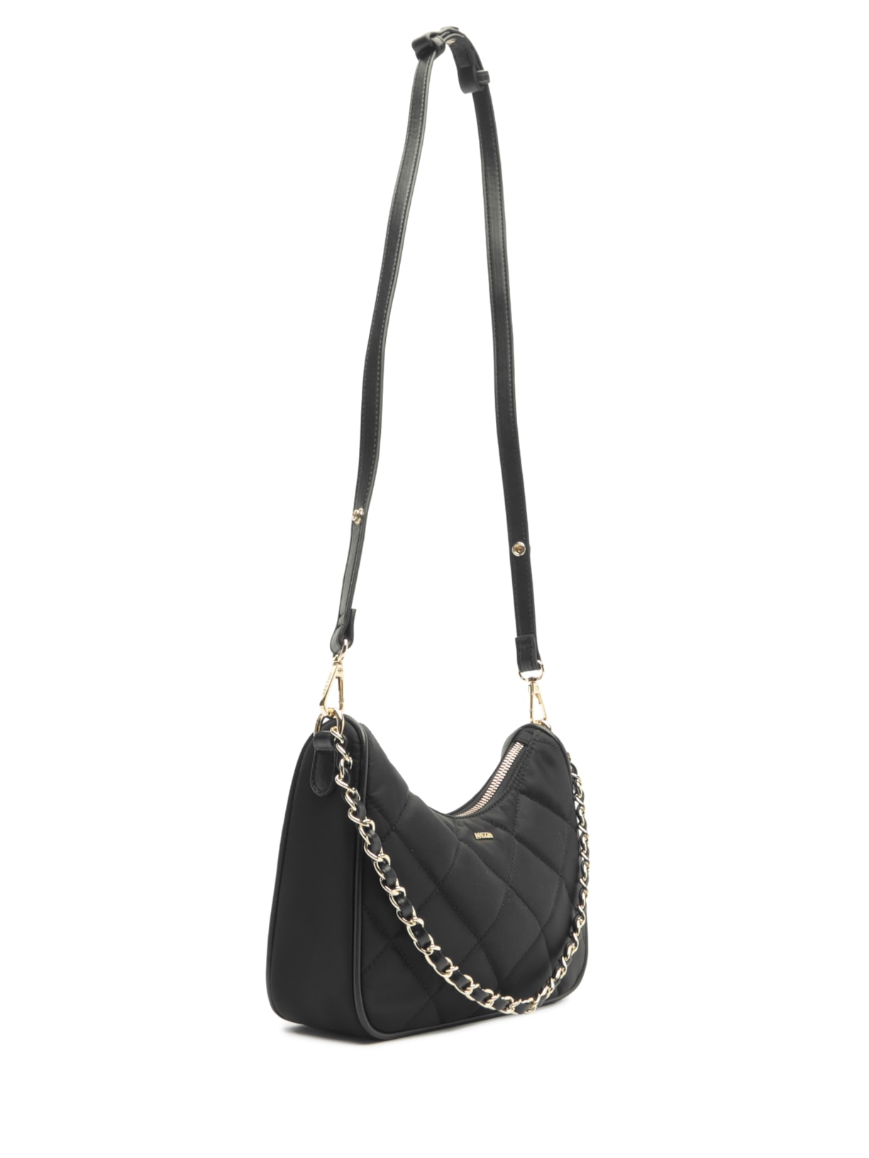 Bolsa Feminina Pequena Nylon Eco Calf Preto Arezzo
