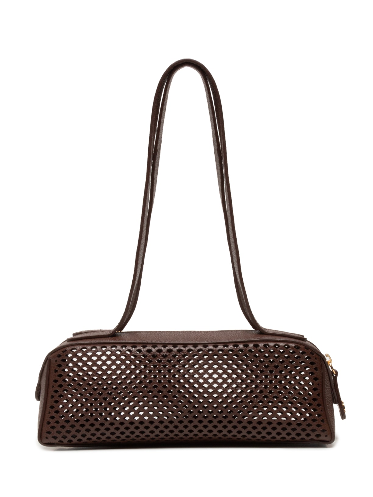 Bolsa Feminina Pequena Panamá Marrom Luiza Barcelos