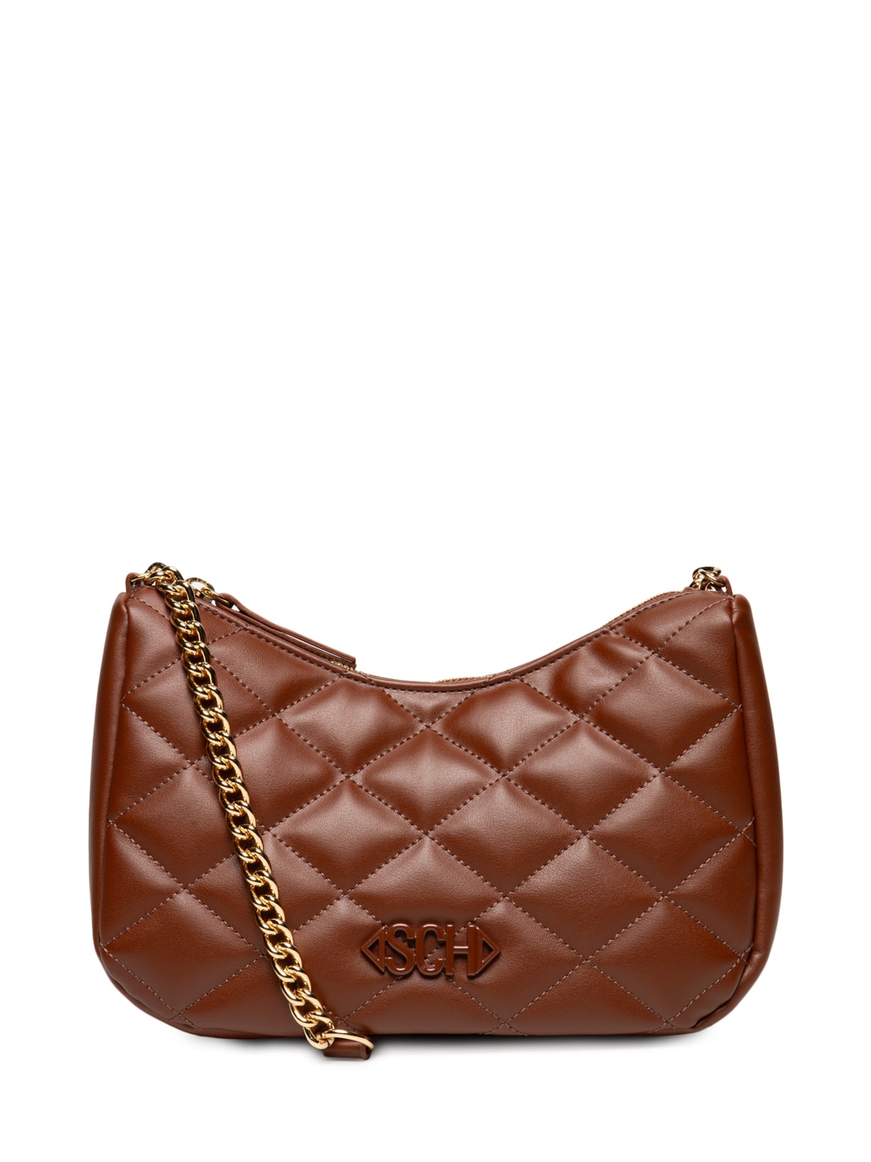 Bolsa Feminina Pequena Paris Tecno - Marrom