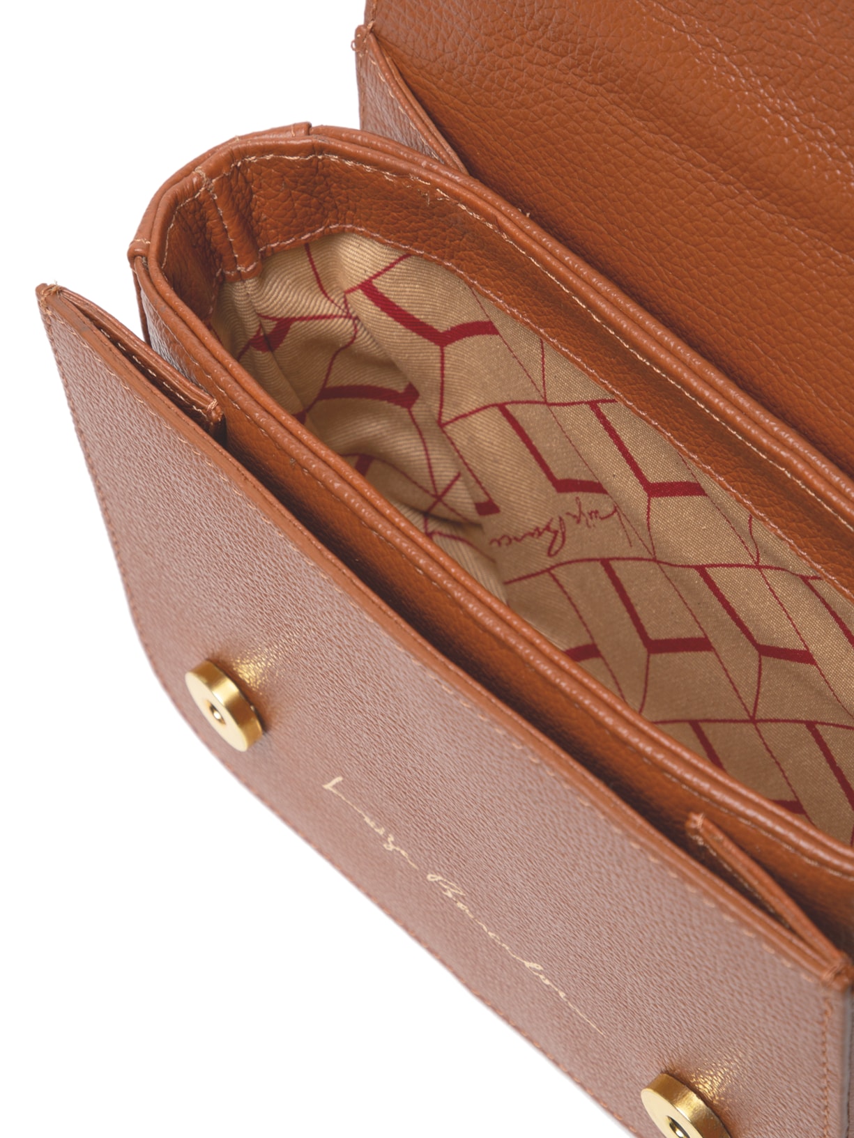 Bolsa Feminina Pequena Pedrarias Marrom Luiza Barcelos