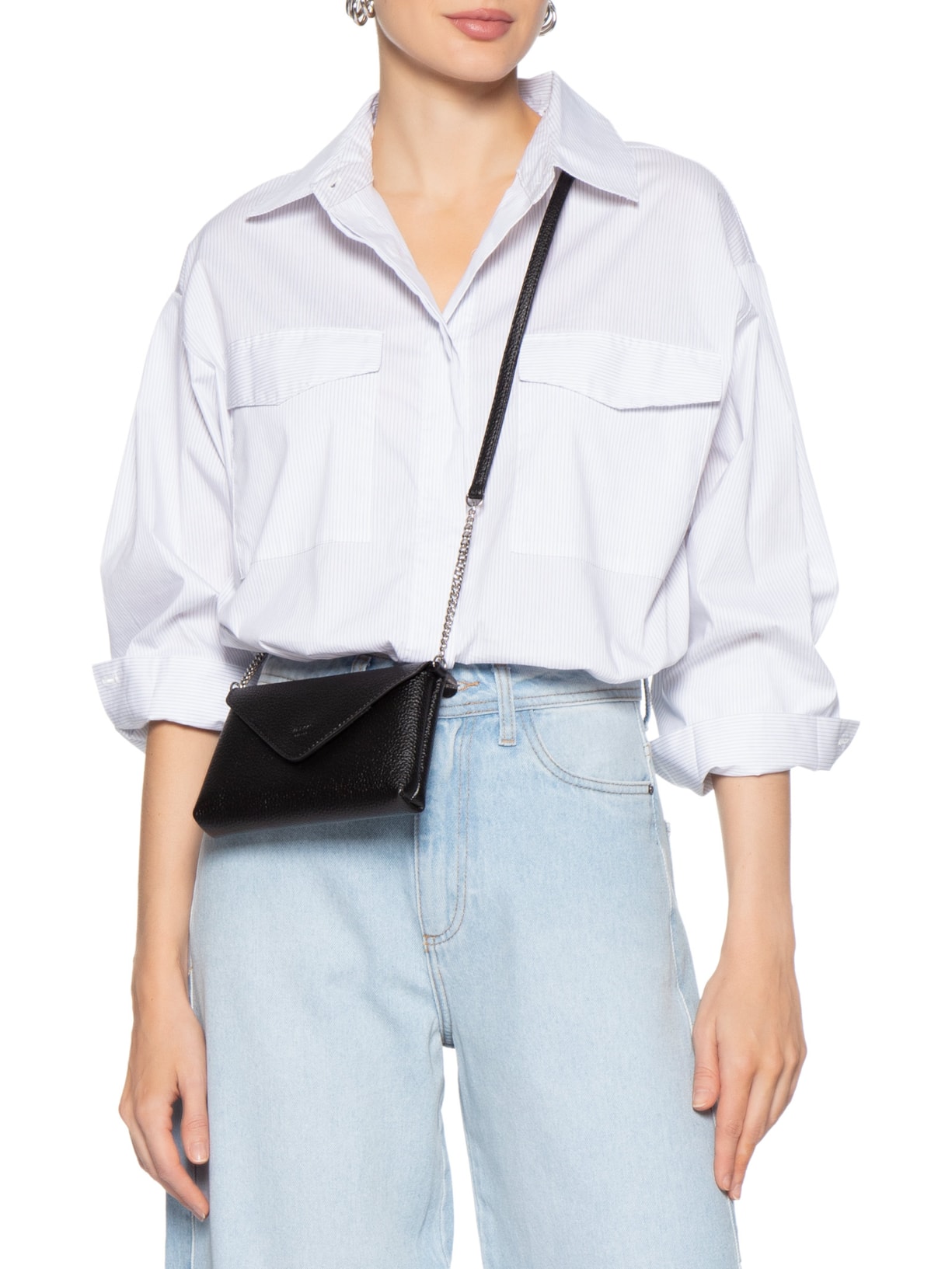 Bolsa Feminina Pequena Preta  Arezzo