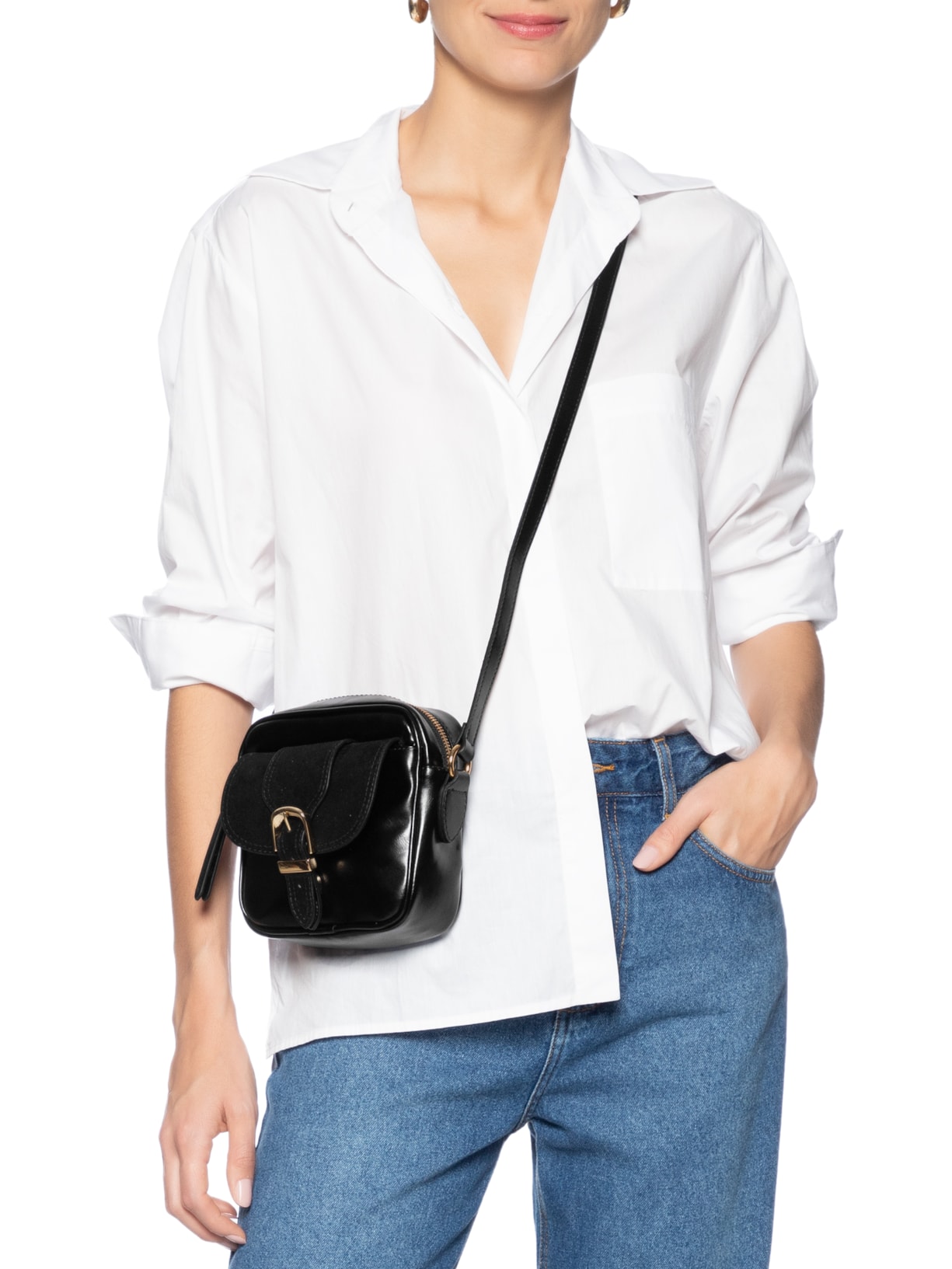 Bolsa Feminina Pequena Preto Arezzo