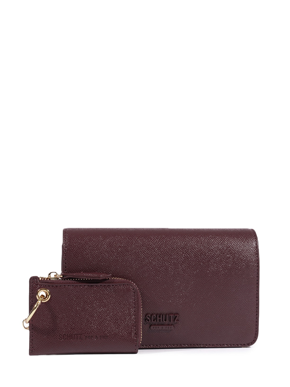 Bolsa Feminina Pequena Saffiano Tecnol Vermelho Schutz