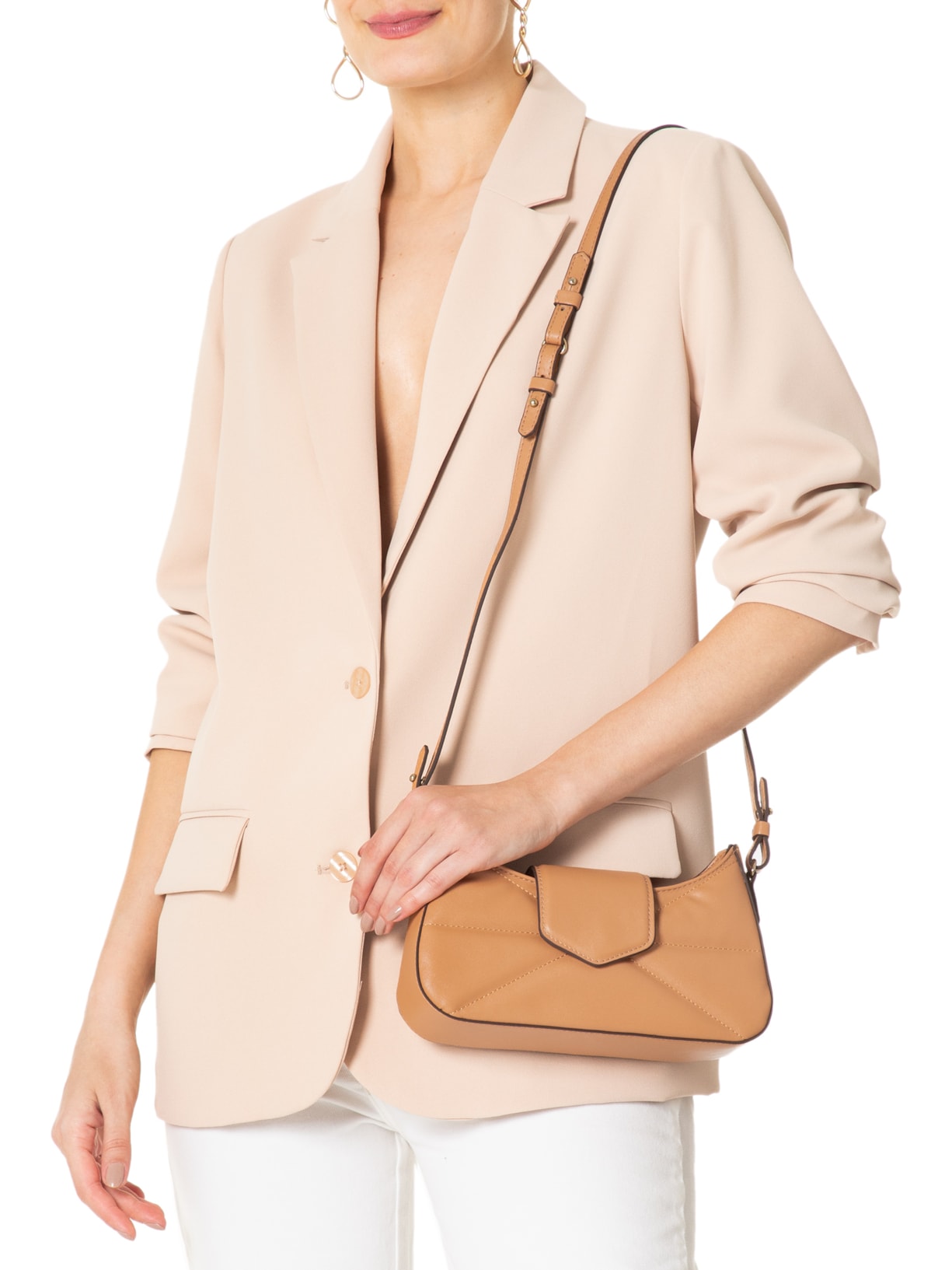 Bolsa Feminina Pequena Tecnologic Marrom Schutz